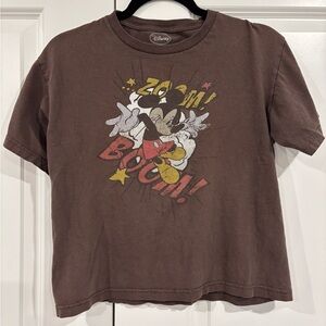 Disney Kids Brown Zoom Boom T-Shirt